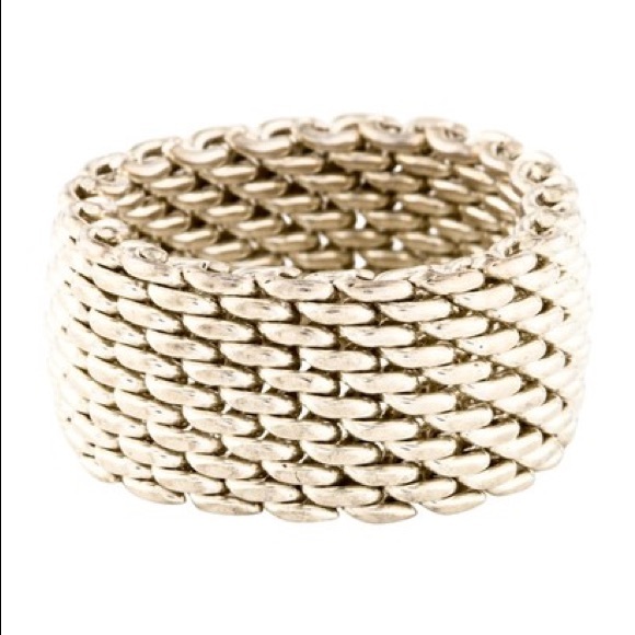 Tiffany & Co. Jewelry - Tiffany & Co Somerset Mesh Ring Tiffany & Co. Jewelry - Tiffany & Co Somerset Mesh Ring